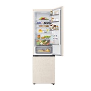 LG 375 л | Холодильник з нижньою морозильною камерою | DoorCooling+ | FRESHBalancer™ | LG ThinQ, Дисплей, GC-B509EETM, thumbnail 4