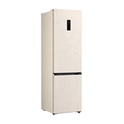 LG 375 л | Холодильник з нижньою морозильною камерою | DoorCooling+ | FRESHBalancer™ | LG ThinQ, Вид зліва, двері холодильника відкриті (з їжею), GC-B509EETM, thumbnail 11