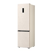 LG 375 л | Холодильник з нижньою морозильною камерою | DoorCooling+ | FRESHBalancer™ | LG ThinQ, Вид зліва, двері холодильника відкриті (без їжі), GC-B509EETM, thumbnail 12