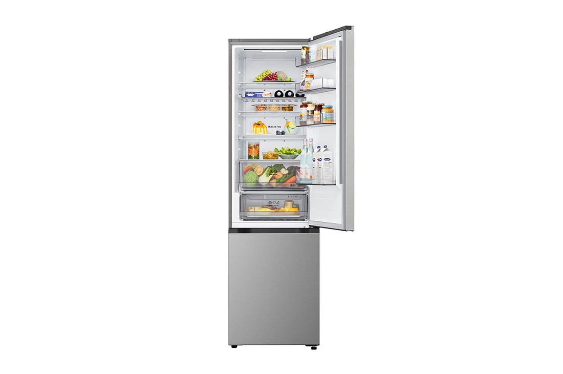 LG 375 л | Холодильник з нижньою морозильною камерою | DoorCooling+ | FRESHBalancer™ | LG ThinQ, Дисплей, GC-B509EMTM, thumbnail 4