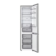 LG 375 л | Холодильник з нижньою морозильною камерою | DoorCooling+ | FRESHBalancer™ | LG ThinQ, Вид спереду, усі двері холодильника відкриті (без їжі), GC-B509EMTM, thumbnail 3