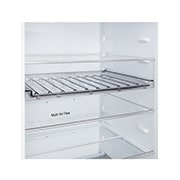 LG 375 л | Холодильник з нижньою морозильною камерою | DoorCooling+ | FRESHBalancer™ | LG ThinQ, Вид спереду, двері холодильника відкриті (з їжею), двері морозильника закриті, GC-B509EMTM, thumbnail 6