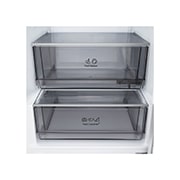 LG 375 л | Холодильник з нижньою морозильною камерою | DoorCooling+ | FRESHBalancer™ | LG ThinQ, Вид спереду, двері холодильника відкриті (з їжею), GC-B509EQTM, thumbnail 7