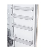 LG 375 л | Холодильник з нижньою морозильною камерою | DoorCooling+ | Multi AirFlow | LG ThinQ, Складана полиця, GC-B509EELM, thumbnail 8