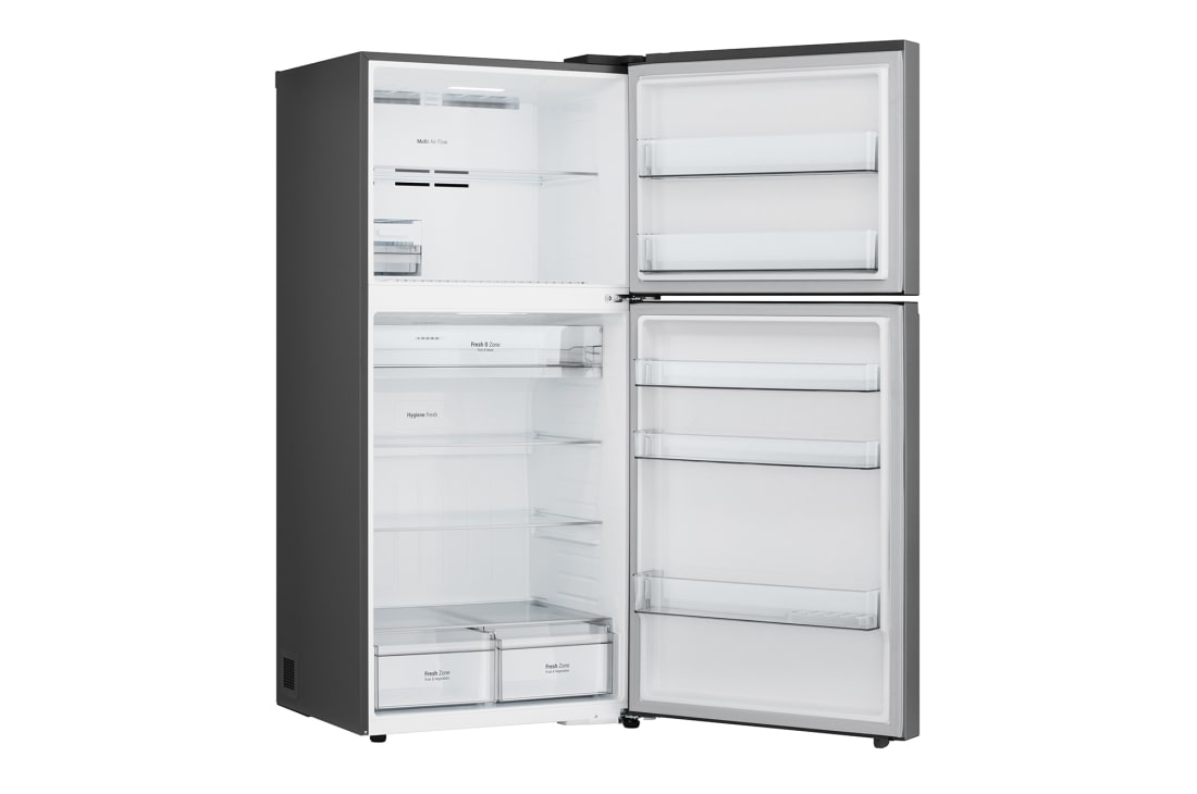 LG 612 л | Холодильник з верхньою морозильною камерою | DoorCooling+ | Hygiene Fresh | LG ThinQ, Side view, GR-H922HMBQ, thumbnail 8