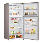 LG 612 л | Холодильник з верхньою морозильною камерою | DoorCooling+ | Hygiene Fresh | LG ThinQ, LeftSideOpen_Food, GR-H922PEBQ, thumbnail 7