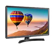 LG 28'' Smart HD Персональний телевізор, +15 градусів вигляд збоку, 28TN515S-PZ, thumbnail 3