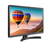 LG 28'' Smart HD Персональний телевізор, Вид в перспективі, 28TN515S-PZ, thumbnail 4