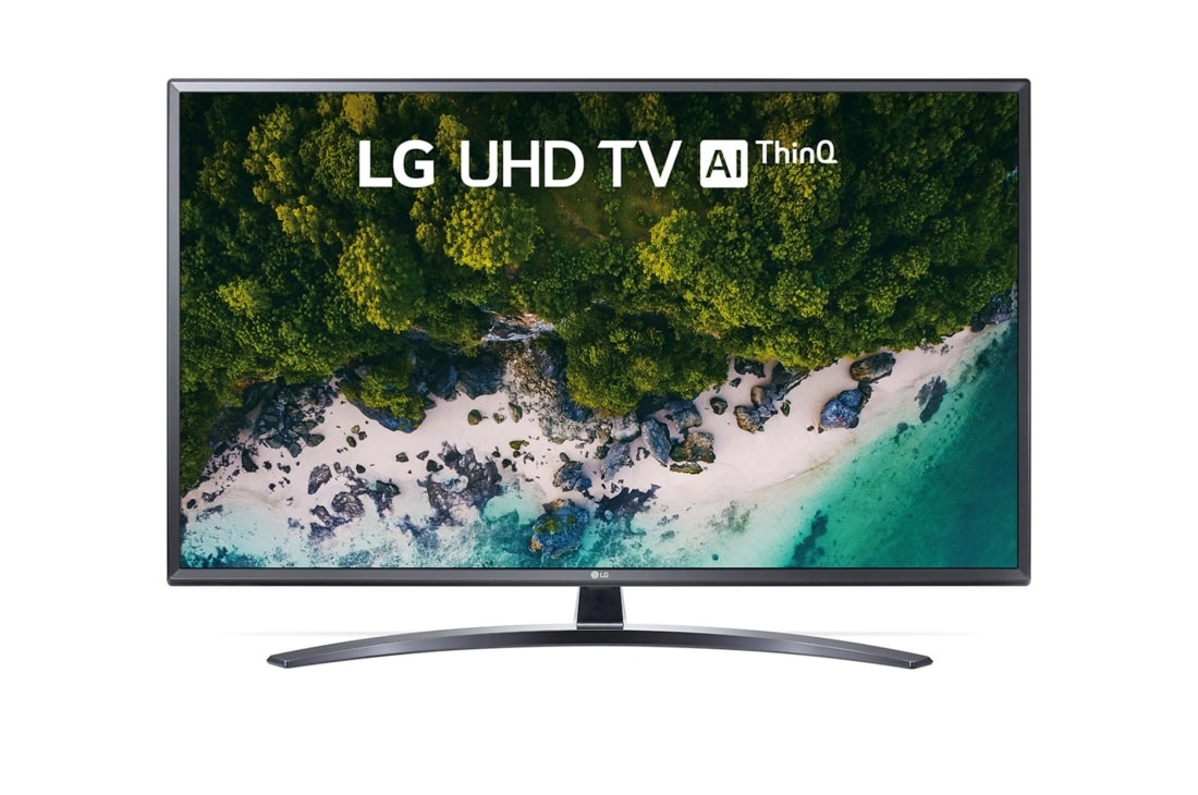 LG 49'' Ultra HD телевізор з технологією 4K Активний HDR, 49UM7400PLB