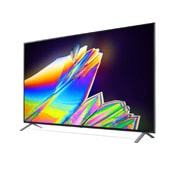 LG Телевізор LG NanoCell 65NANO956NA з технологією Real 8K та штучним інтелектом ThinQ, 30-градусний вид збоку з заливним зображенням, 65NANO956NA, thumbnail 3