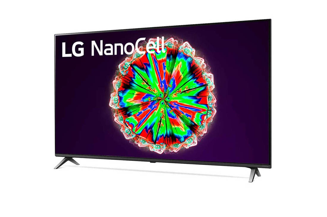 LG Телевізор LG NanoCell 49SM8050PLC з 4K Active HDR та штучним інтелектом ThinQ, 30-градусний вид збоку з заливним зображенням, 49SM8050PLC, thumbnail 2