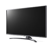 LG Телевізор Ultra HD 49UN74006LB зі штучним інтелектом ThinQ , Вид збоку під кутом 30°, 49UN74006LB, thumbnail 3