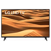 LG 43'' Ultra HD телевізор з технологією 4K Активний HDR, Вид спереду з показаним зображенням, 43UM7050PLF, thumbnail 1