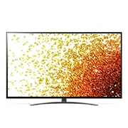 LG 4K телевізор LG NANO91 з діагоналлю 86 дюймів, Вид спереду з показаним зображенням, 86NANO916PA, thumbnail 2
