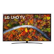 LG UHD 4K Smart із діагоналлю 75 дюймів — UP81, Вид спереду телевізора LG UHD, 75UP81006LA, thumbnail 1