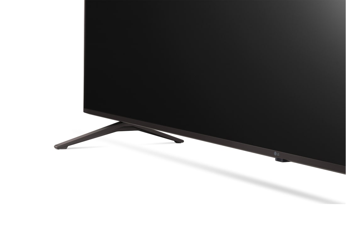 LG Телевізор LG UP80 | 86 дюймів | 4K | 2021, close-up view of stand, 86UP80006LA, thumbnail 6