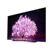 LG Телевізор LG OLED C1 | 83 дюйми | 4K | 2021, Вид зверху, OLED83C14LA, thumbnail 3