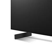 LG Телевізор LG OLED evo C2 | 42 дюйми | 4K | 2022, Side close up view of the base   , OLED42C24LA, thumbnail 8