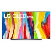 LG OLED evo 4K серії С2 з діагоналлю  83 дюймів, Front view , OLED83C24LA, thumbnail 2
