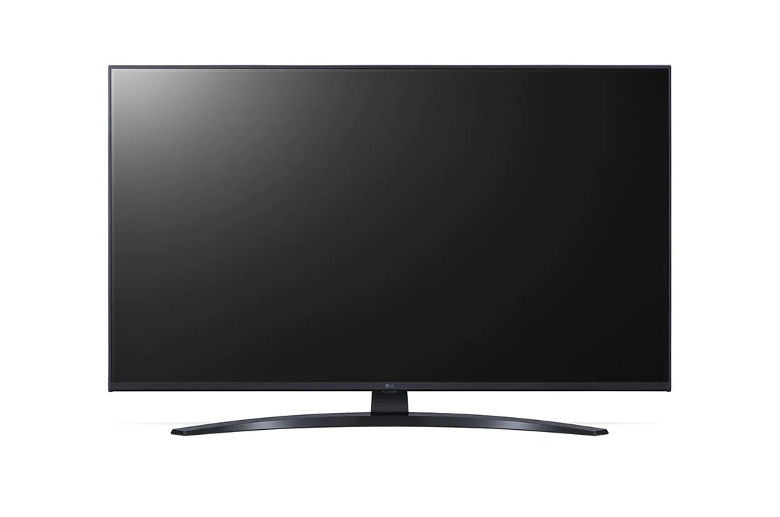 LG Телевізор LG UQ91 | 43 дюйми | 4K | 2022, Вид спереду з показаним зображенням, 43UQ91006LA, thumbnail 2