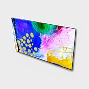 LG Телевізор LG OLED evo Gallery Edition G2 | 77 дюймів | 4K | 2022, Вигляд під кутом зверху, OLED77G26LA, thumbnail 7