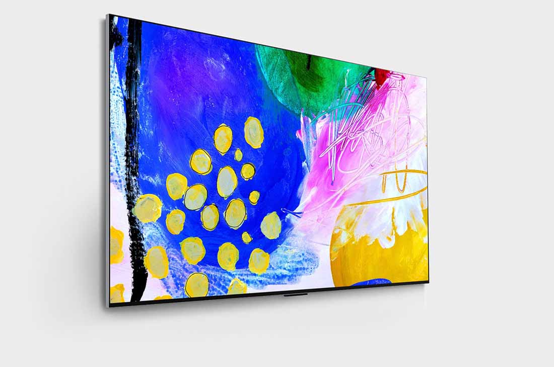 LG Телевізор LG OLED evo Gallery Edition G2 | 77 дюймів | 4K | 2022, Вид з іншого боку , OLED77G26LA, thumbnail 4
