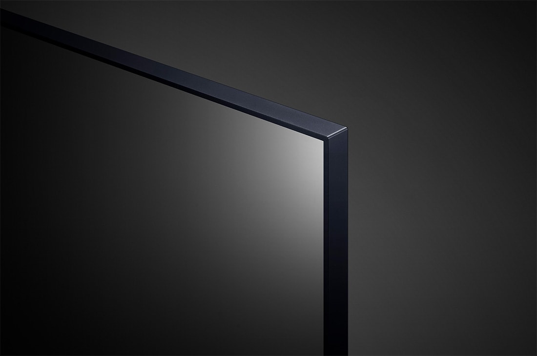LG Телевізор LG UQ81 | 43 дюйми | 4K | 2022, Вид панелі великим планом, 43UQ81006LB, thumbnail 8