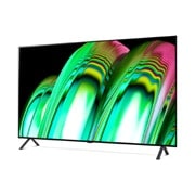 LG Телевізор LG OLED A2 | 48 дюймів | 4K | 2022, Вид збоку дещо під кутом , OLED48A26LA, thumbnail 2