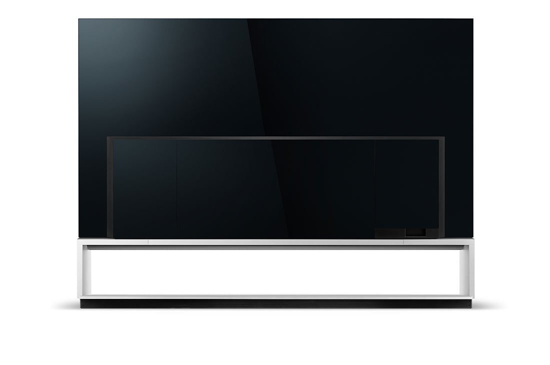 LG Телевізор LG SIGNATURE OLED 8K Z2 | 88 дюймів | 8K | 2022, Side view of the thin dimensions , OLED88Z29LA, thumbnail 4