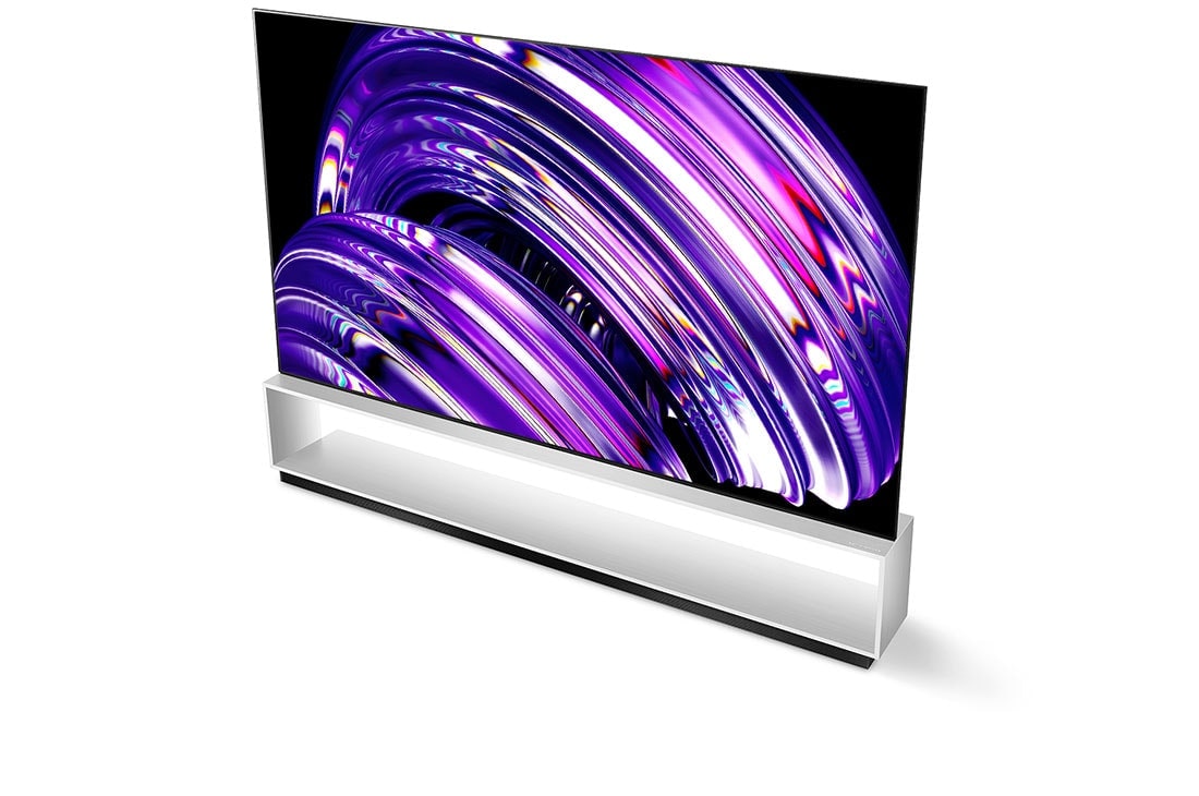 LG Телевізор LG SIGNATURE OLED 8K Z2 | 88 дюймів | 8K | 2022, Slightly-angled side view, OLED88Z29LA, thumbnail 5