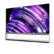 LG Телевізор LG SIGNATURE OLED 8K Z2 | 88 дюймів | 8K | 2022, Slightly-angled side view , OLED88Z29LA, thumbnail 2