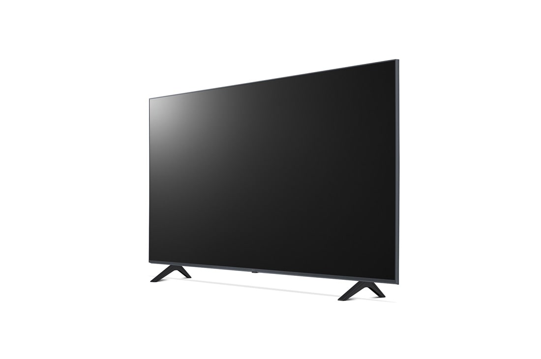 LG Телевізор LG UHD UR78 | 43 дюйми | 4K | 2023, Вид збоку під кутом 30°, 43UR78006LK, thumbnail 3