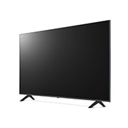 LG Телевізор LG UHD UR78 | 43 дюйми | 4K | 2023, Вид збоку під кутом 30°, 43UR78006LK, thumbnail 3