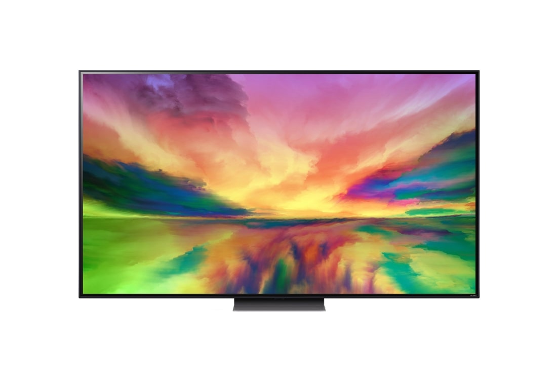 LG Телевізор LG QNED 81 | 75 дюймів | 4K | 2023, Вид спереду з показаним зображенням, 75QNED816RE, thumbnail 2