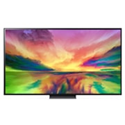 LG Телевізор LG QNED 81 | 75 дюймів | 4K | 2023, Вид спереду з показаним зображенням, 75QNED816RE, thumbnail 2