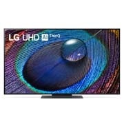LG Телевізор LG UHD UR91 | 55 дюймів | 4K | 2023, Вид спереду телевізора LG UHD, 55UR91006LA, thumbnail 1