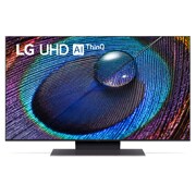 LG Телевізор LG UHD UR91 | 43 дюйми | 4K | 2023, Вид спереду телевізора LG UHD, 43UR91006LA, thumbnail 1