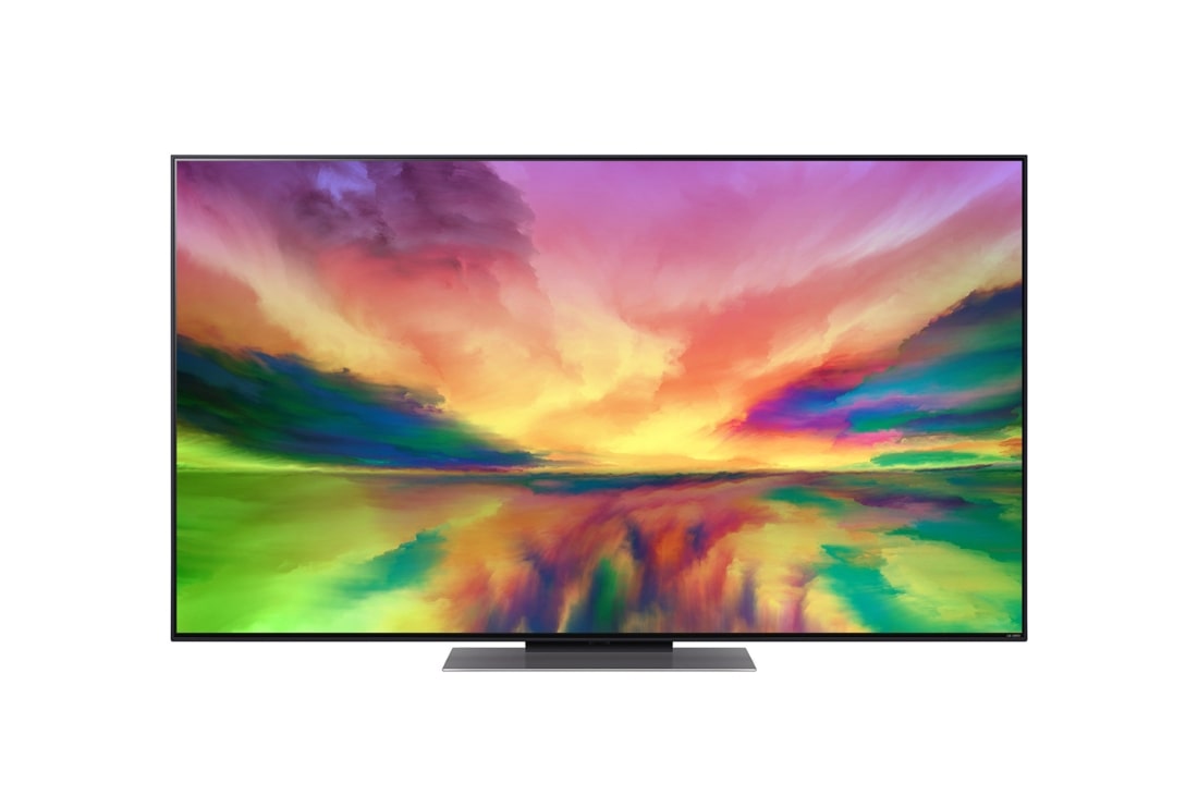 LG Телевізор LG QNED 81 | 50 дюймів | 4K | 2023, Вид спереду з показаним зображенням, 50QNED816RE, thumbnail 2