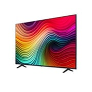 LG Телевізор LG NanoCell AI 81 | 55  дюймів | 4K | 2024, Телевізор LG NanoCell TV, NANO80, вигляд зліва трохи під кутом, 55NANO81T6A, thumbnail 3