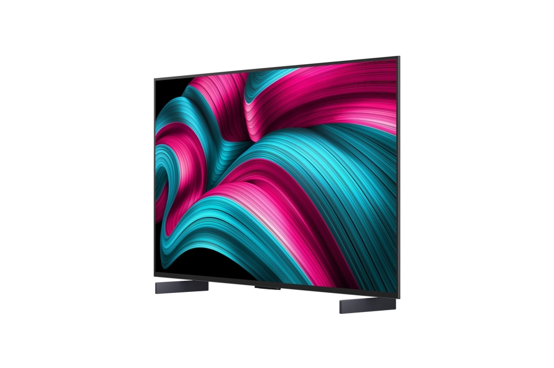 LG Телевізор LG OLED evo AI C5 | 42 дюймів | 4K Smart TV | 2025, right view, OLED42C54LA, thumbnail 4