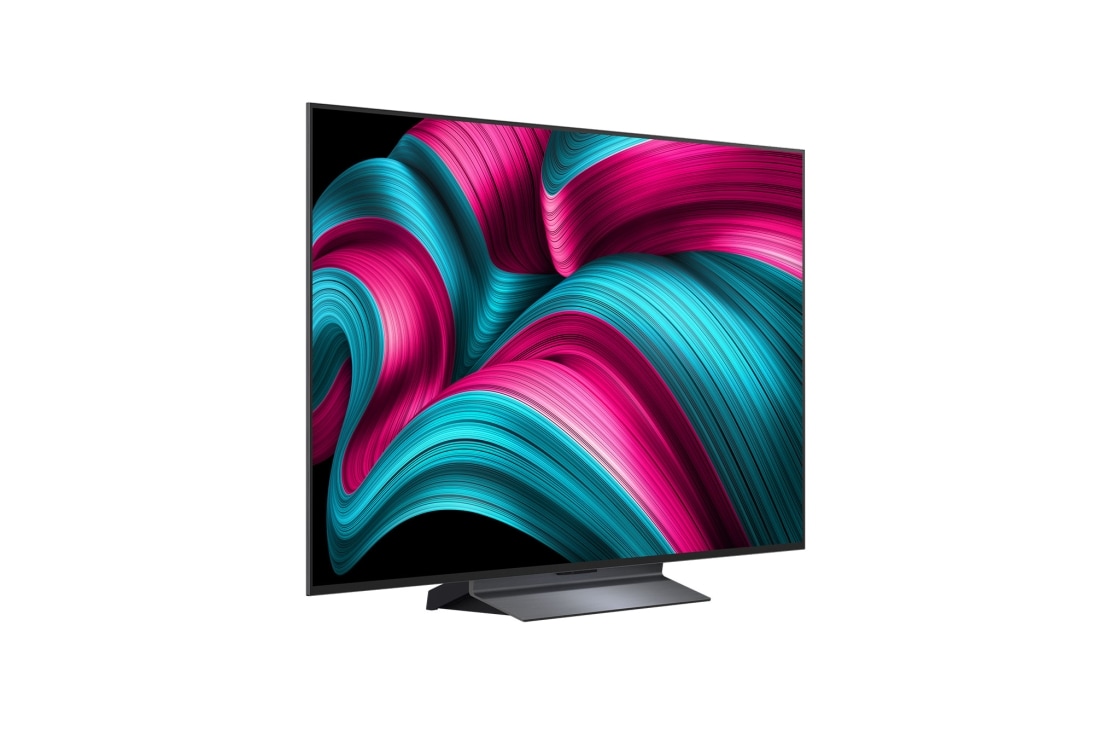 LG Телевізор LG OLED evo AI C5 | 55 дюймів | 4K Smart TV | 2025, Left view, OLED55C54LA, thumbnail 3