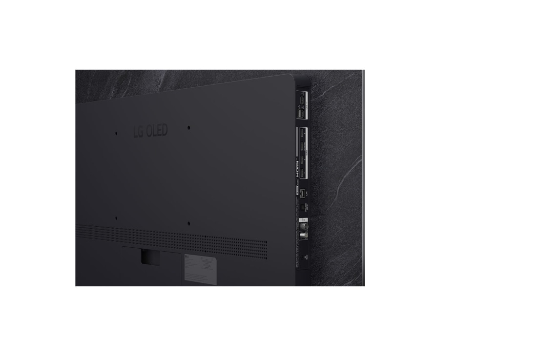 LG Телевізор LG OLED evo AI C5 | 55 дюймів | 4K Smart TV | 2025, ports , OLED55C54LA, thumbnail 12