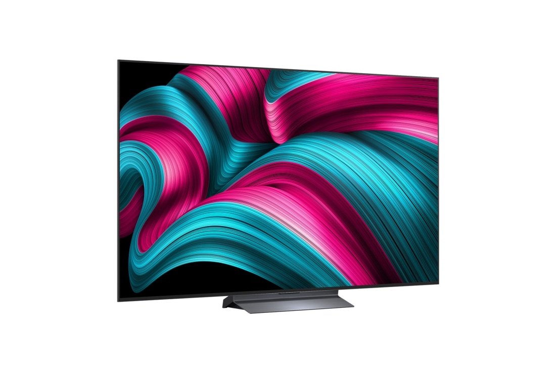LG Телевізор LG OLED evo AI C5 | 65 дюймів | 4K Smart TV | 2025, Left view, OLED65C54LA, thumbnail 2