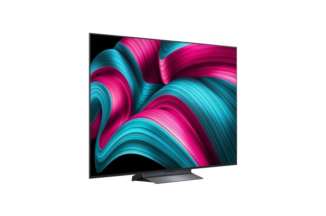 LG Телевізор LG OLED evo AI C5 | 65 дюймів | 4K Smart TV | 2025, Left view, OLED65C54LA, thumbnail 3
