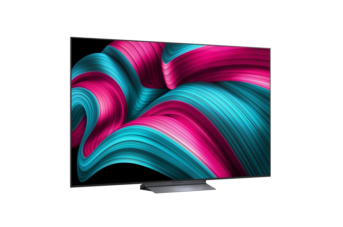 LG Телевізор LG OLED evo AI C5 | 77 дюймів | 4K Smart TV | 2025, Left view, OLED77C54LA, thumbnail 2