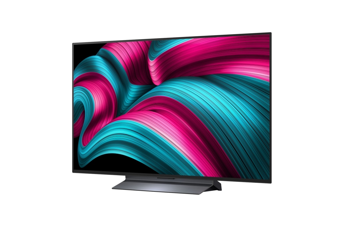 LG Телевізор LG OLED evo AI C5 | 48 дюймів | 4K Smart TV | 2025, Right view , OLED48C54LA, thumbnail 5