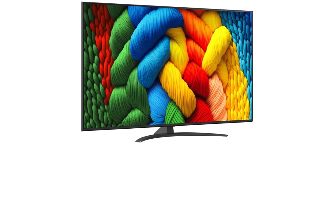 LG Телевізор LG NanoCell AI NANO81 | 86 дюймів | 4K Smart TV | 2025, side view, 86NANO81A6A, thumbnail 2