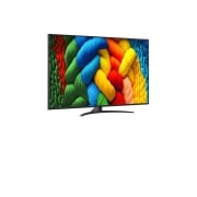 LG Телевізор LG NanoCell AI NANO81 | 86 дюймів | 4K Smart TV | 2025, side view, 86NANO81A6A, thumbnail 2