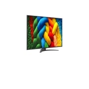 LG Телевізор LG NanoCell AI NANO81 | 86 дюймів | 4K Smart TV | 2025, Телевізор LG NanoCell NANO80 TV, вигляд іззаду., 86NANO81A6A, thumbnail 3