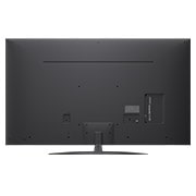 LG Телевізор LG NanoCell AI NANO81 | 65 дюймів | 4K Smart TV | 2025, Екран LG TV з AI Magic Remote на передньому плані. Виділено кнопку AI, а в словесній бульбашці відображається текст «Запропонуй фільм, який мені сподобається». На екрані відображається піктограма кори, 65NANO81A6A, thumbnail 10